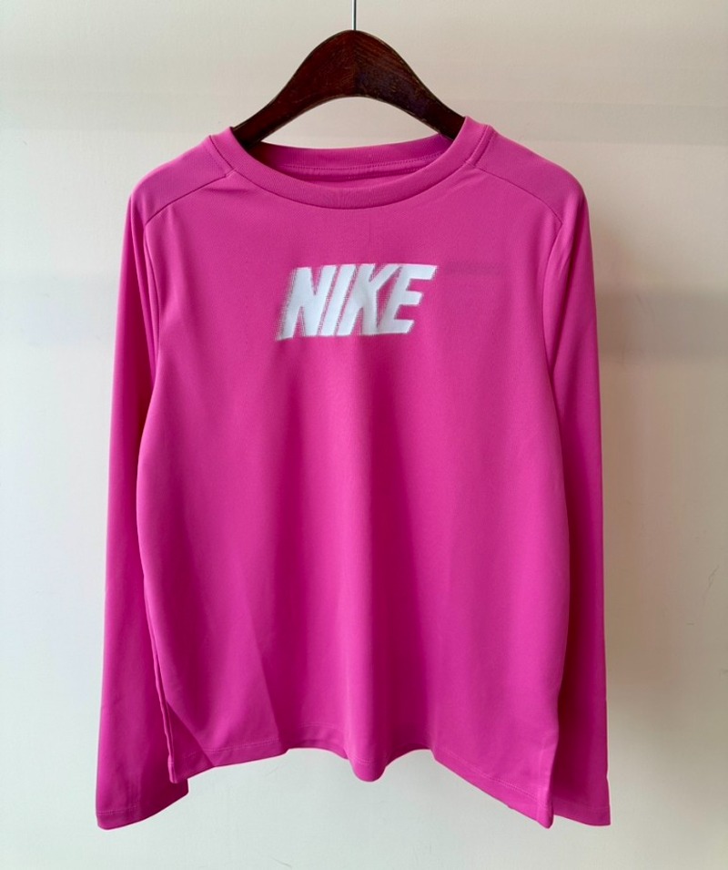 나이키 키즈 긴팔 드라이핏 티셔츠 FD3925-675 푸시아 핑크 XL(170)