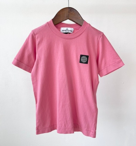 22SS 스톤아일랜드 키즈 티셔츠 761620147.V0087 핑크 4,6,8,10,12,14A