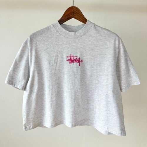 스투시 AU(호주) 그래피티 박시 티셔츠 ST121004 스노우 말 WOMENS