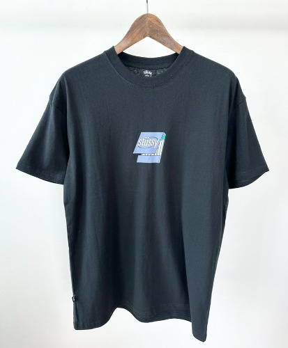 스투시 AU(호주) 티셔츠 1000095491 블랙 MENS S,L,XL