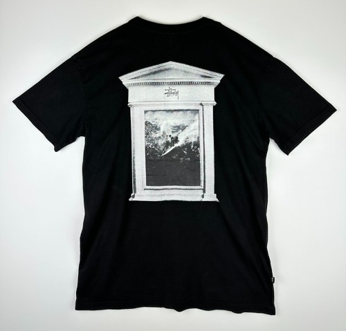 스투시 AU(호주) 티셔츠 ST036007 블랙 MENS S,M